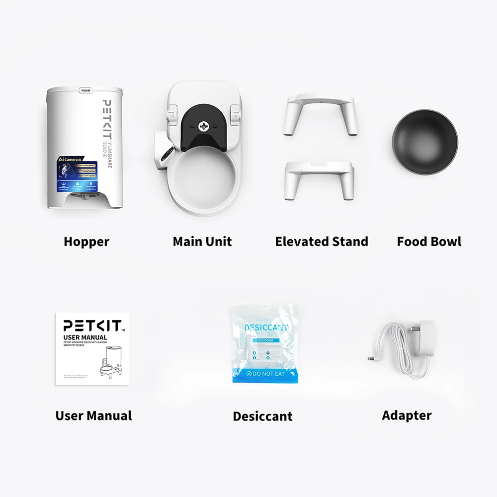 PETKIT YUMSHARE SOLO 2 Smart Pet Feeder with Camera