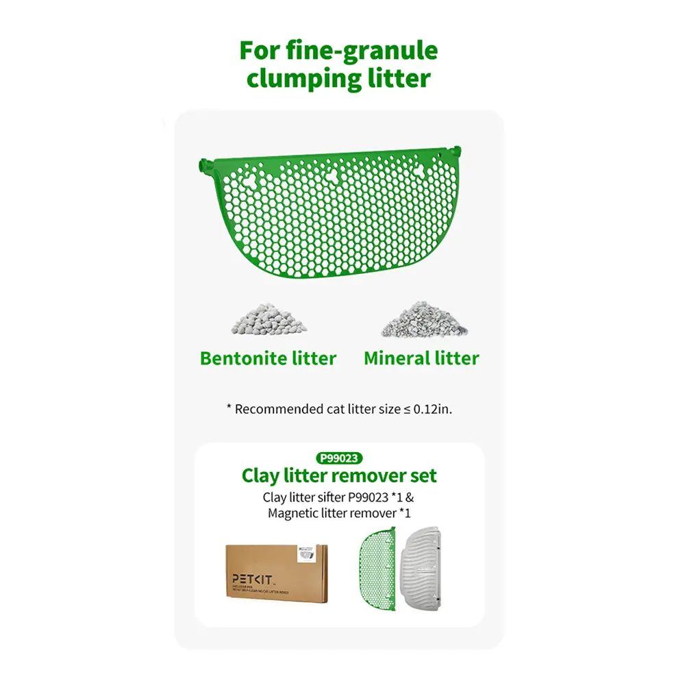 PETKIT Magnetischer Reiniger von feinkörniger Katzenstreu | Set