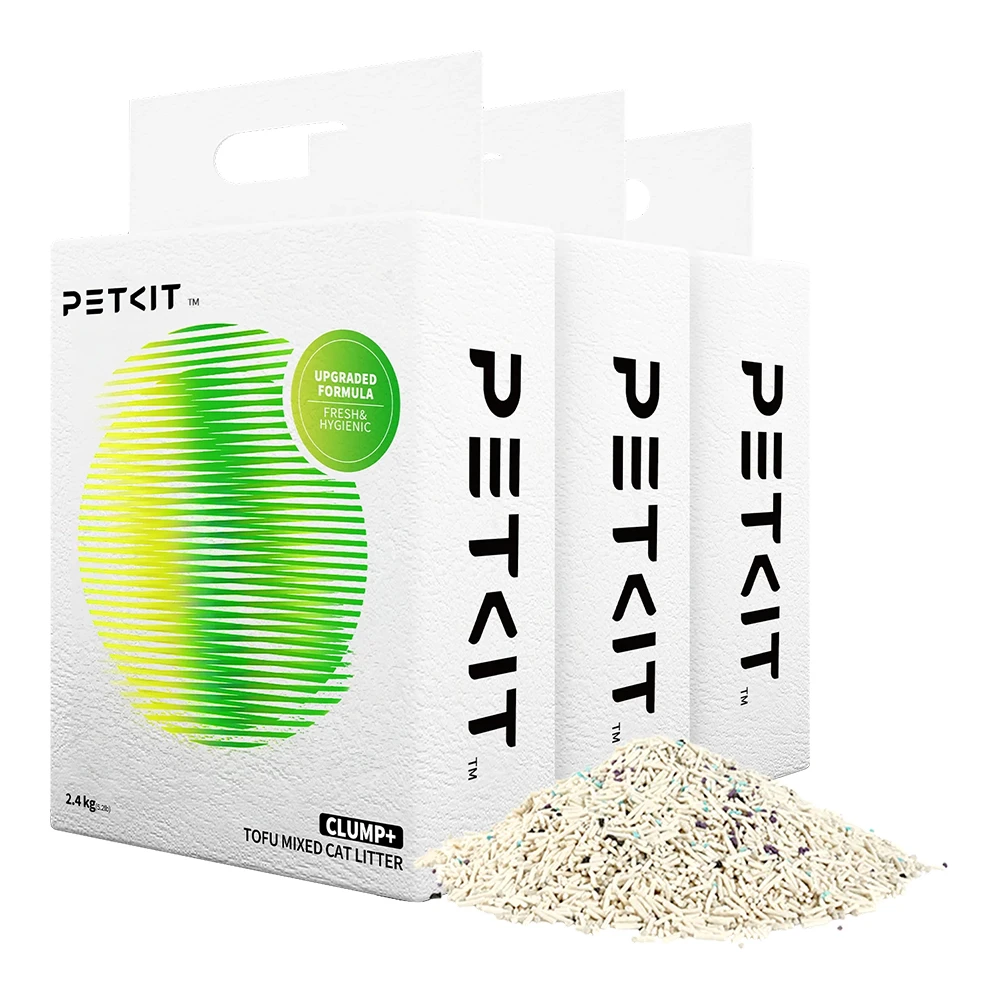 PETKIT Clump+ Tofu Mixed Cat Litter | 3-Pack