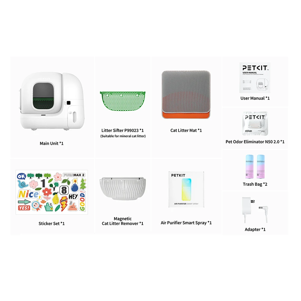 PETKIT PURA MAX 2 Selbstreinigende Katzentoilette