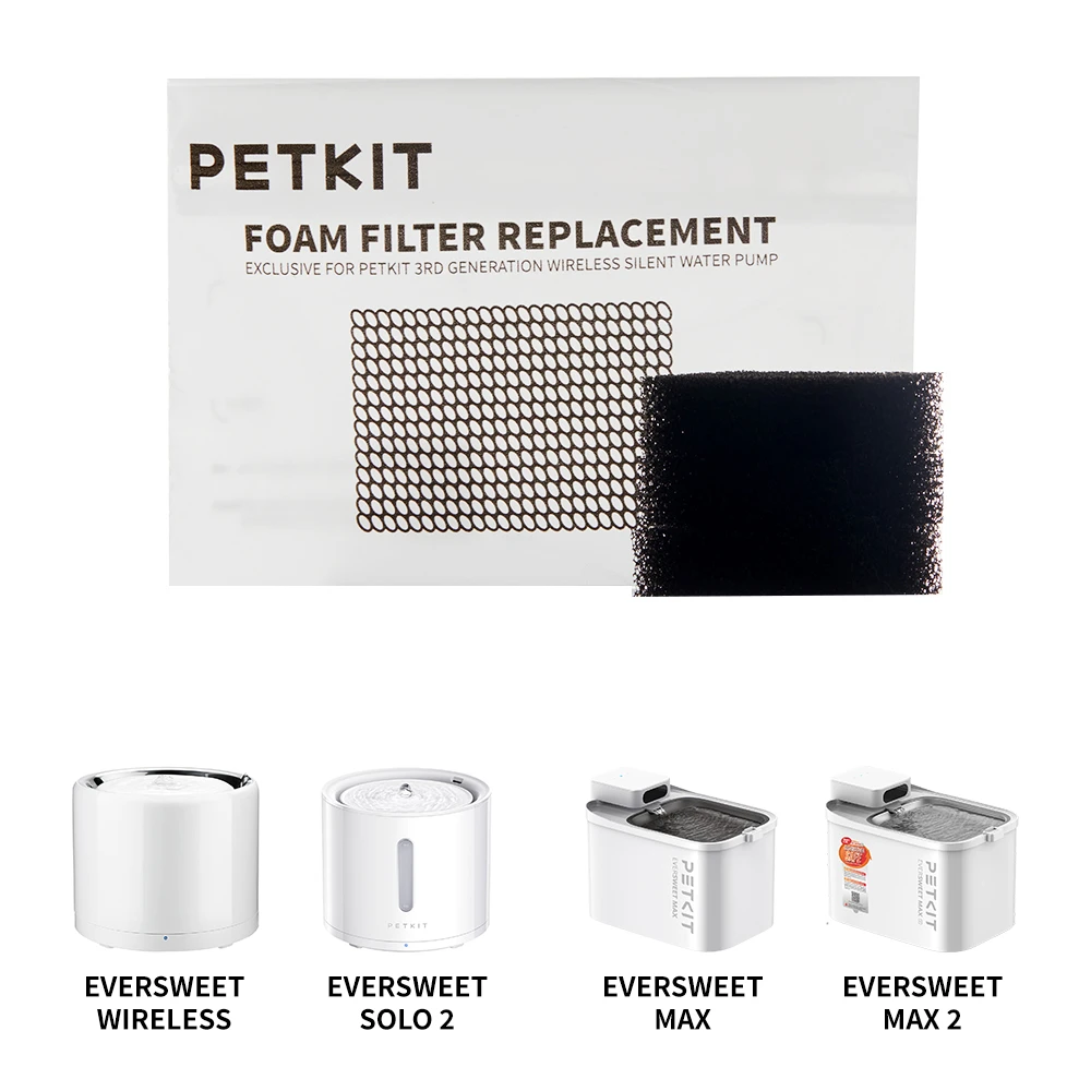 PETKIT Schaumstofffilter für kabellose Pumpe | 15 Stück