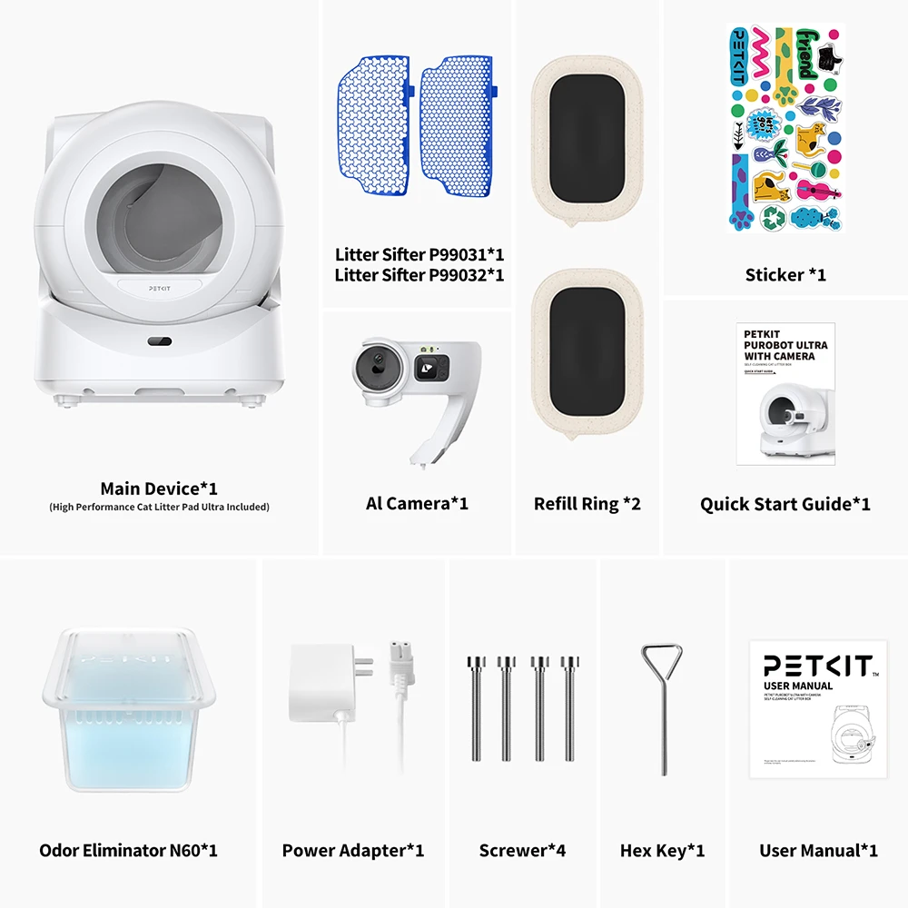 PETKIT PUROBOT ULTRA Selbstreinigende Katzentoilette