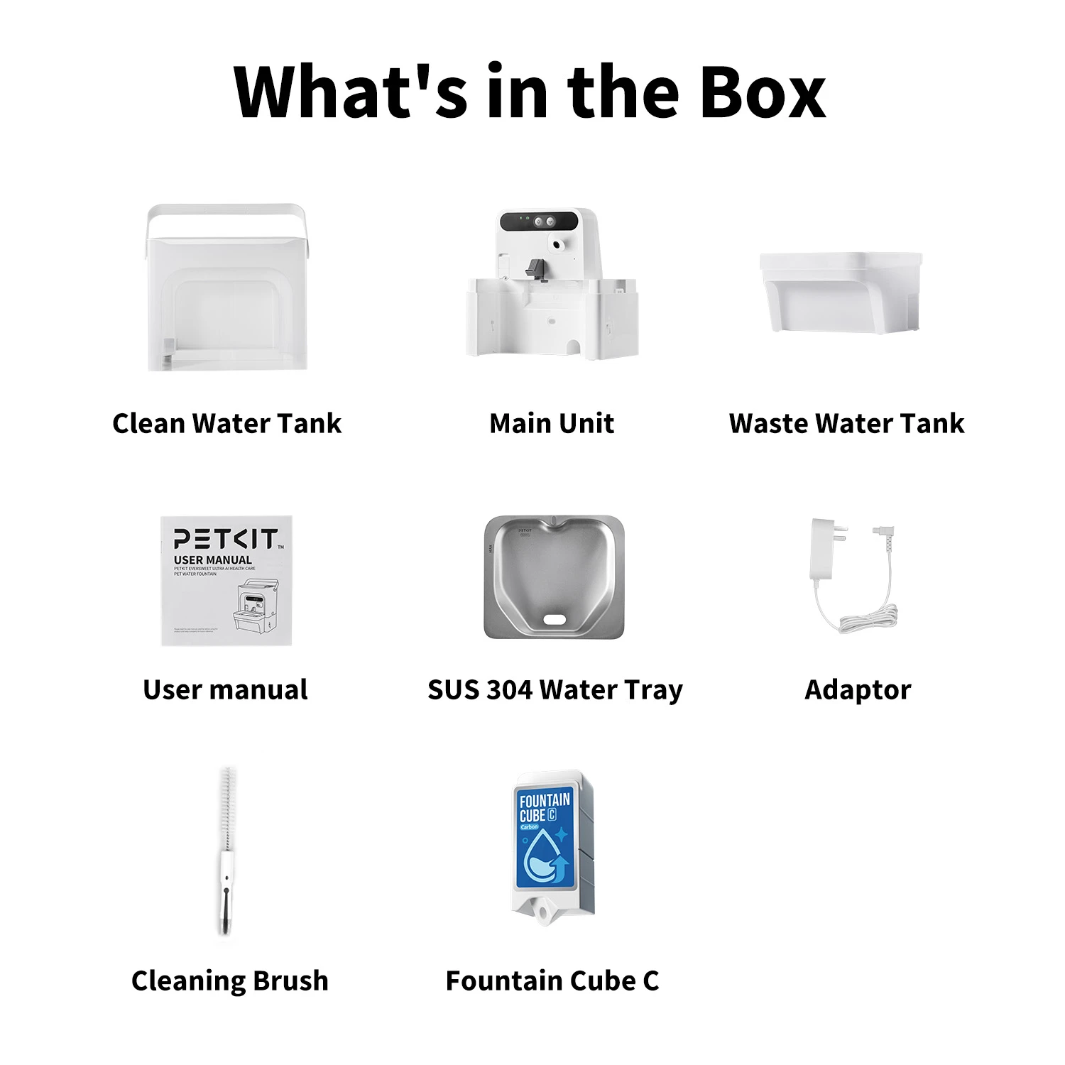 PETKIT EVERSWEET ULTRA Pet Water Fountain with AI Camera