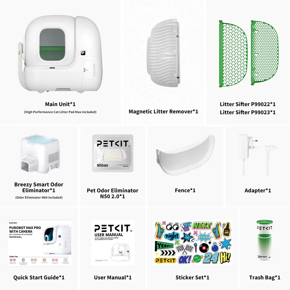 PETKIT PUROBOT MAX PRO Selbstreinigende Katzentoilette