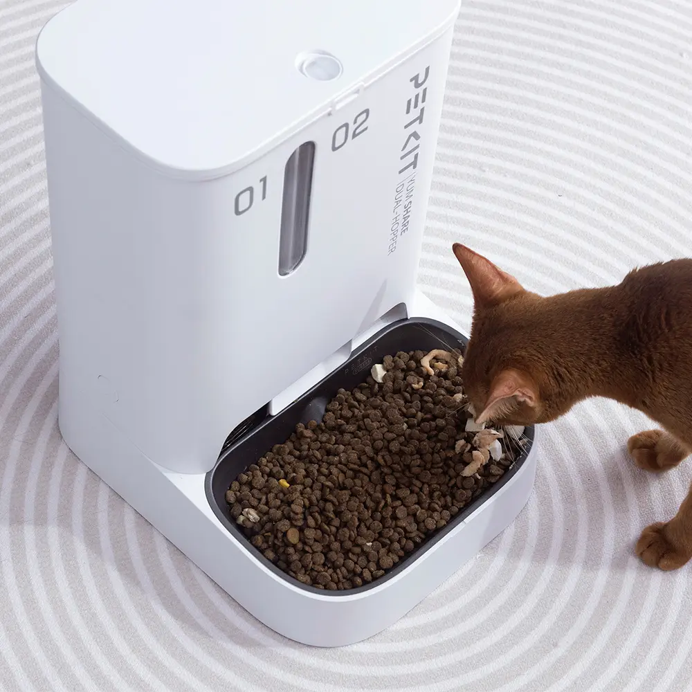 PETKIT YUMSHARE Dual-Hopper Smart Futterautomat mit Kamera