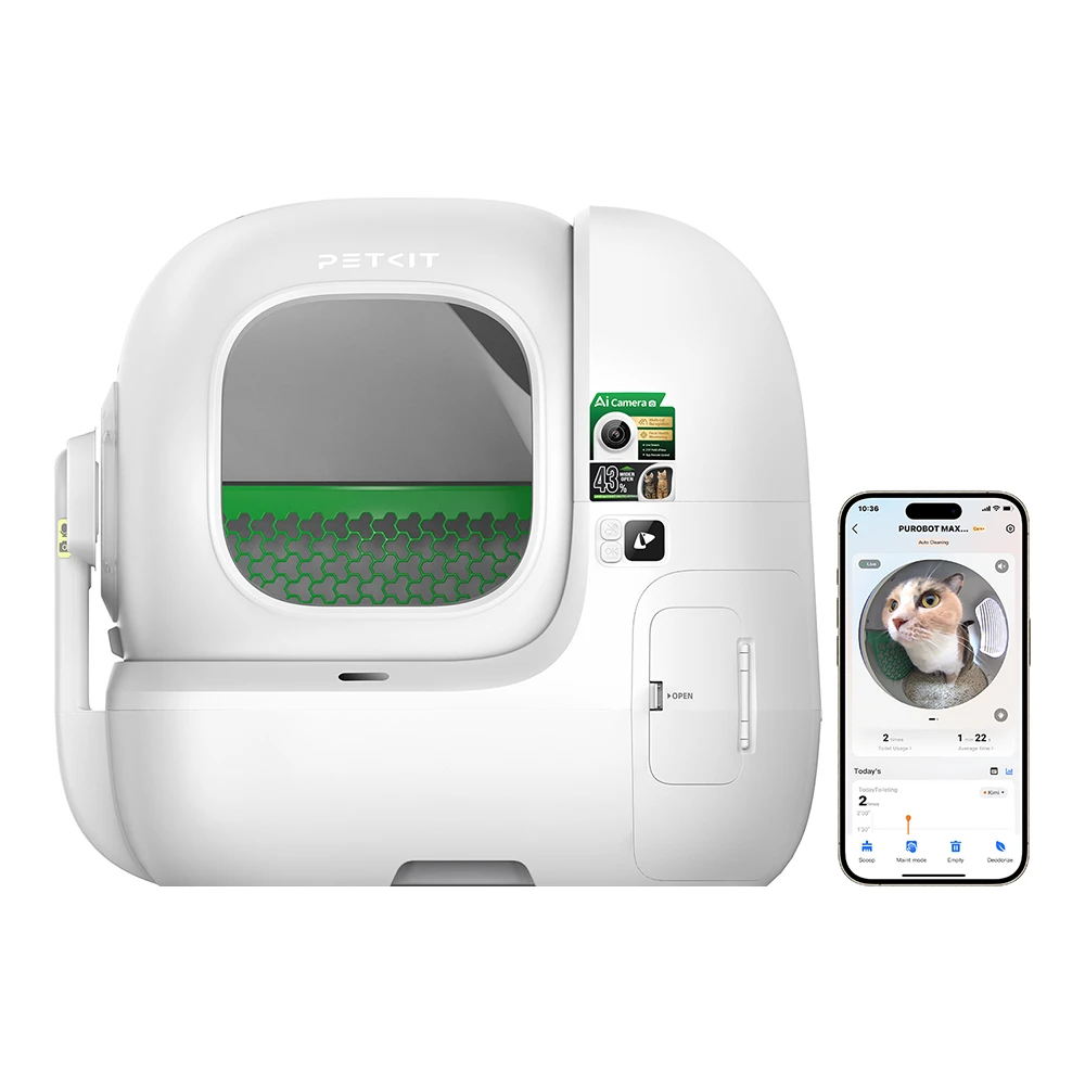 PETKIT PUROBOT MAX PRO 2 Self-Cleaning Cat Litter Box