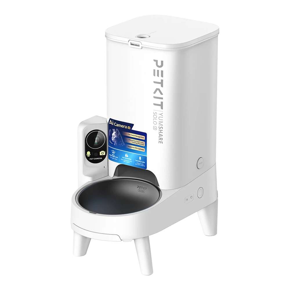 PETKIT YUMSHARE SOLO 2 Smart Pet Feeder with Camera