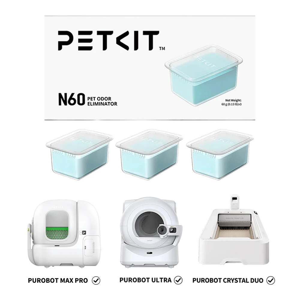 PETKIT Haustier-Geruchsentferner N60 | 3 Stück