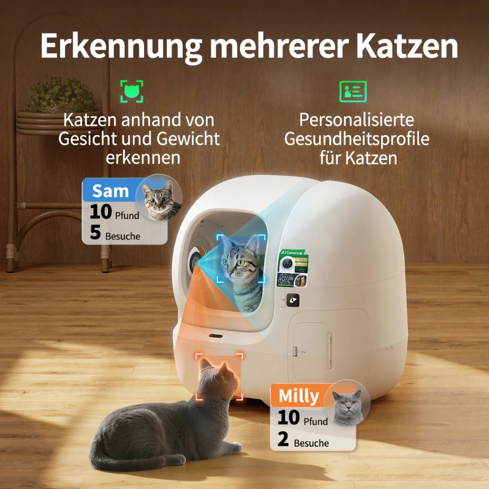 PETKIT PUROBOT MAX PRO 2 Self-Cleaning Cat Litter Box