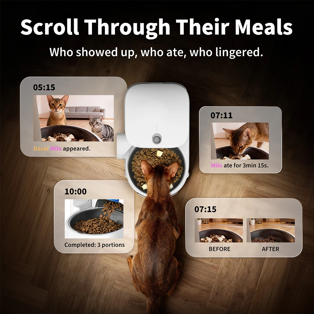 PETKIT YUMSHARE SOLO 2 Smart Pet Feeder with Camera