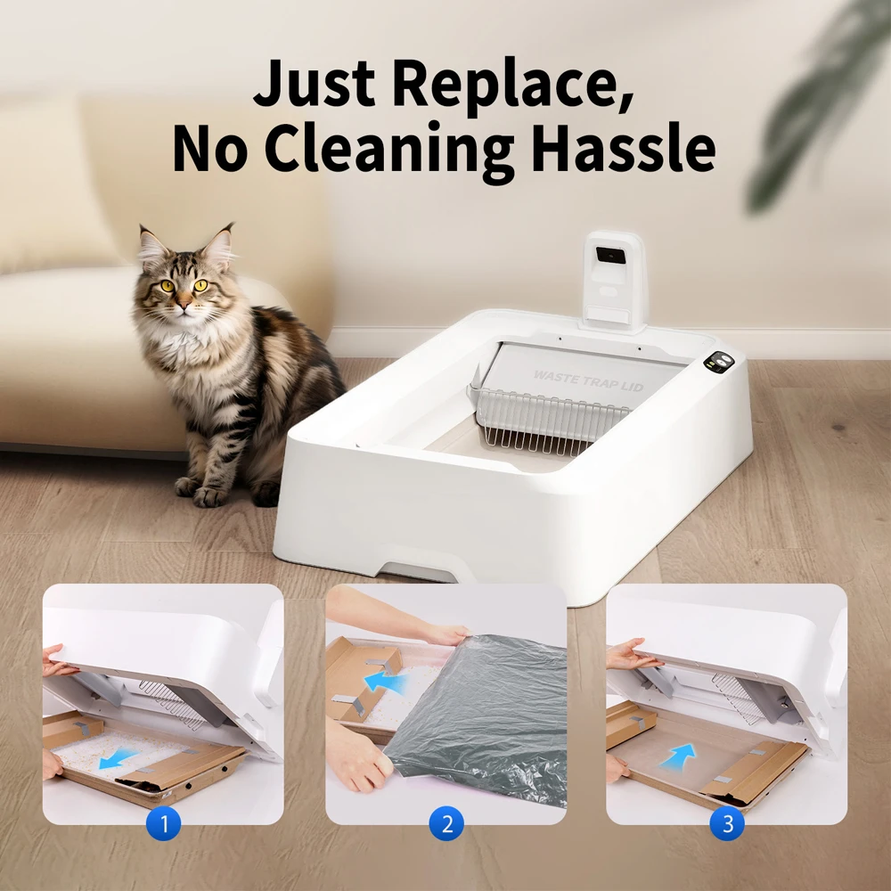 PETKIT Urine Monitor Crystal Litter (pH Detection) | 4-Pack