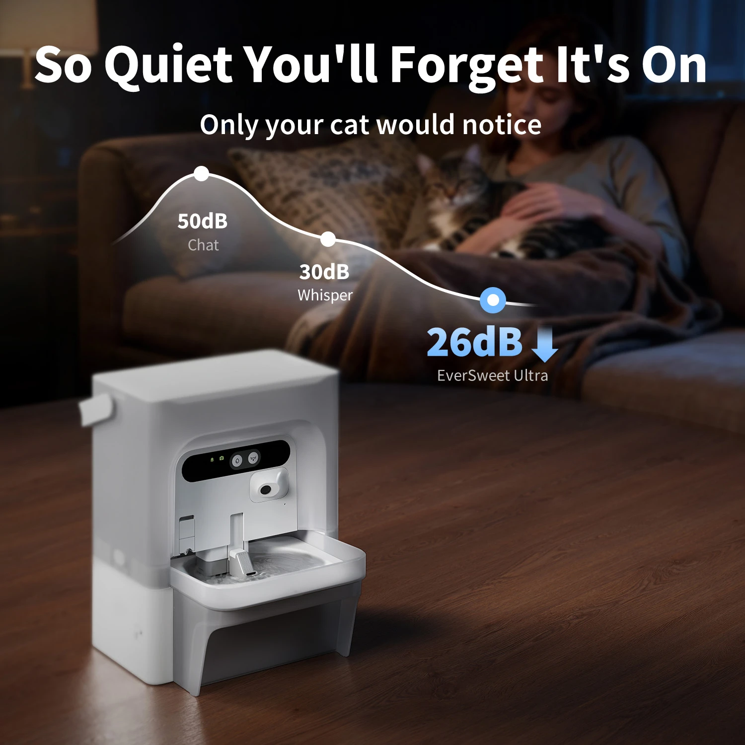 PETKIT EVERSWEET ULTRA Pet Water Fountain with AI Camera